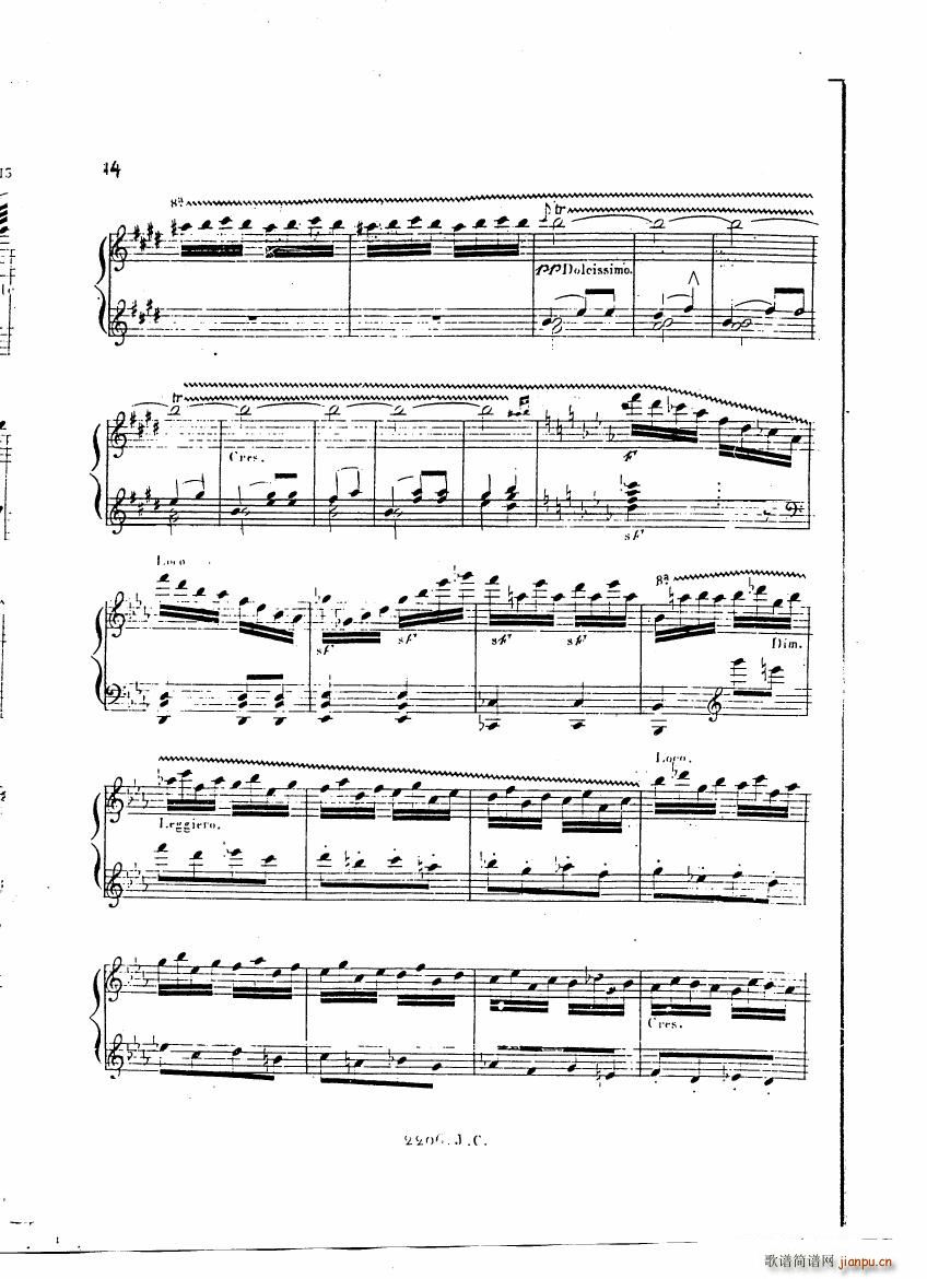Czerny Variations brillantes()13
