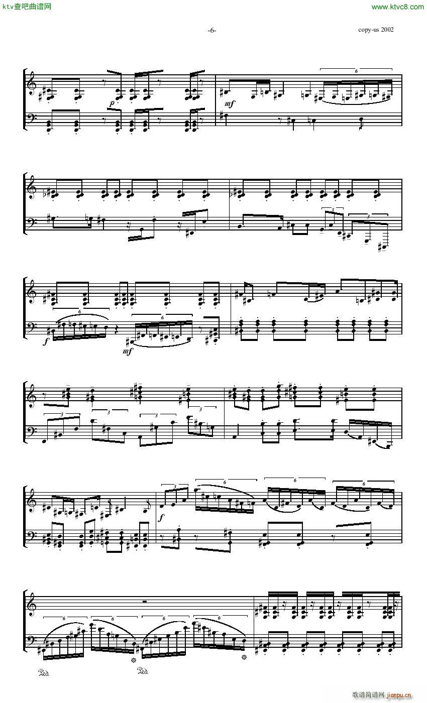 Heiner Frost Toccata for piano()5