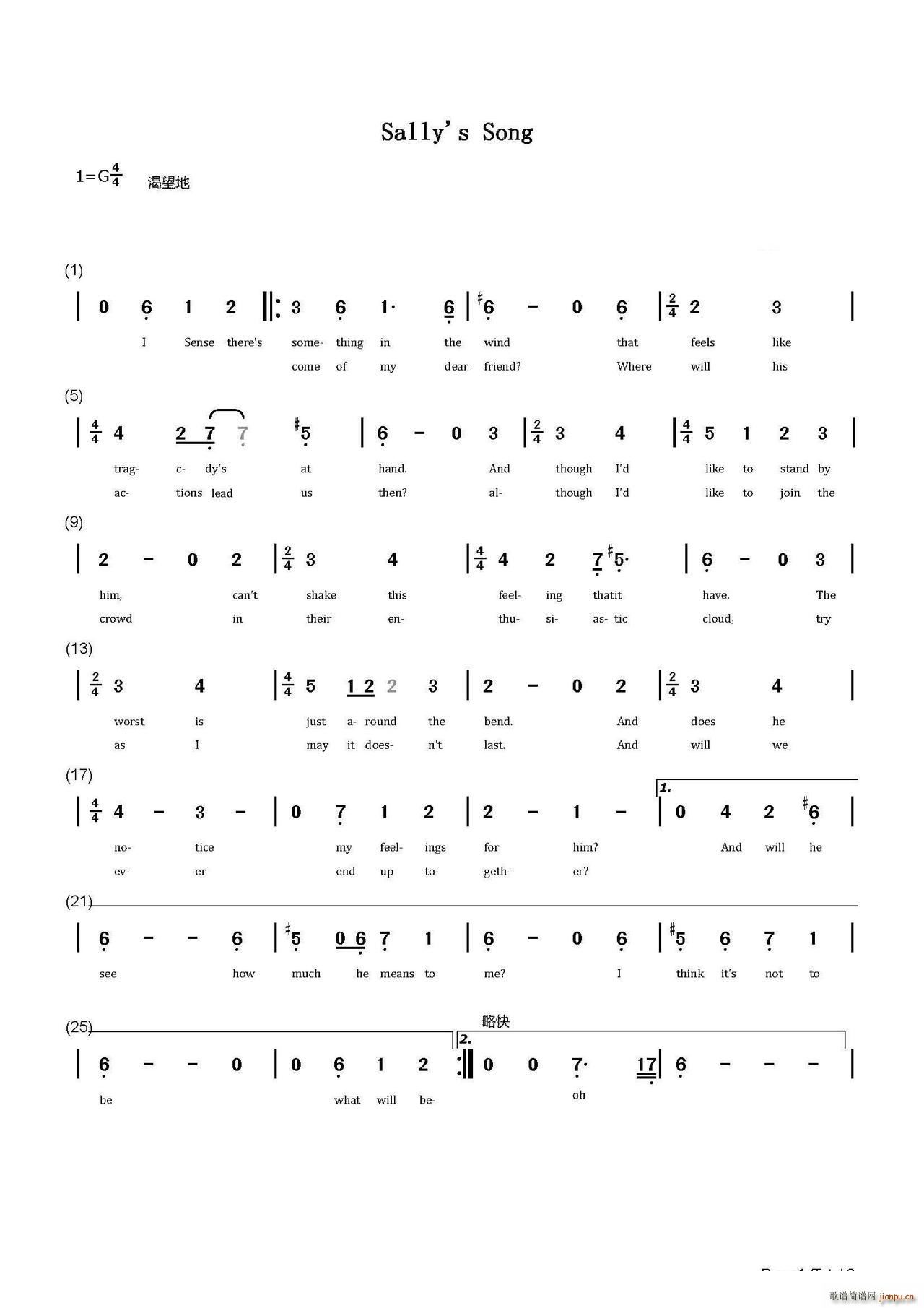 Sally s Song(ʮּ)1