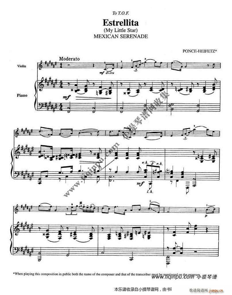 PONCE ƴHEIFETZ ESTRELLITA ҵС(ʮּ)1