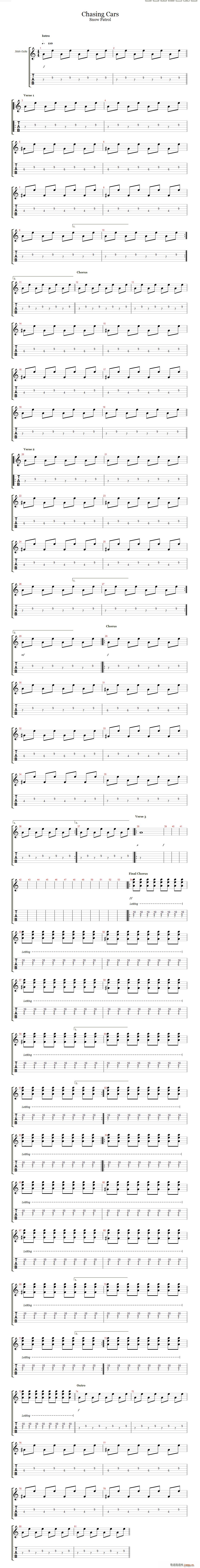 Chasing cars()1