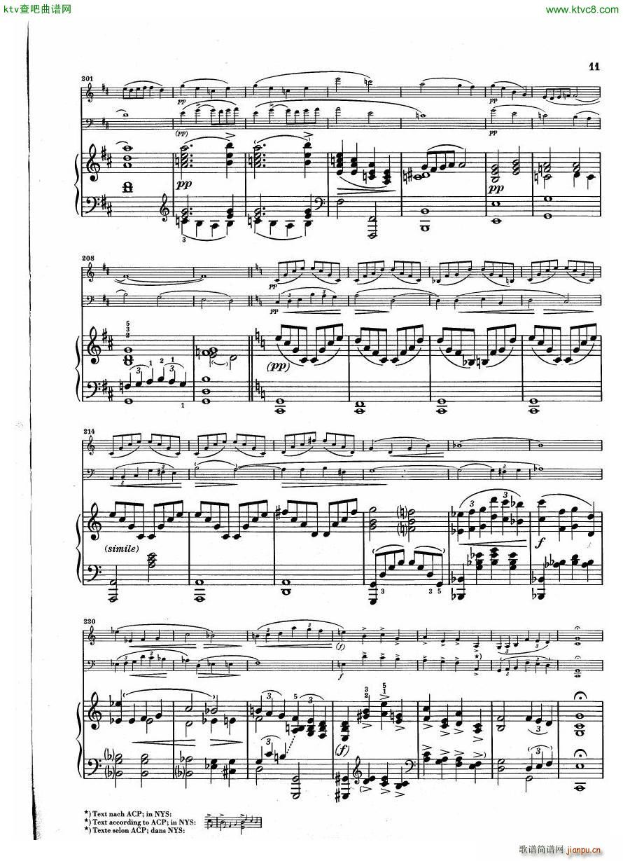 Debussy Trio en Sol()11