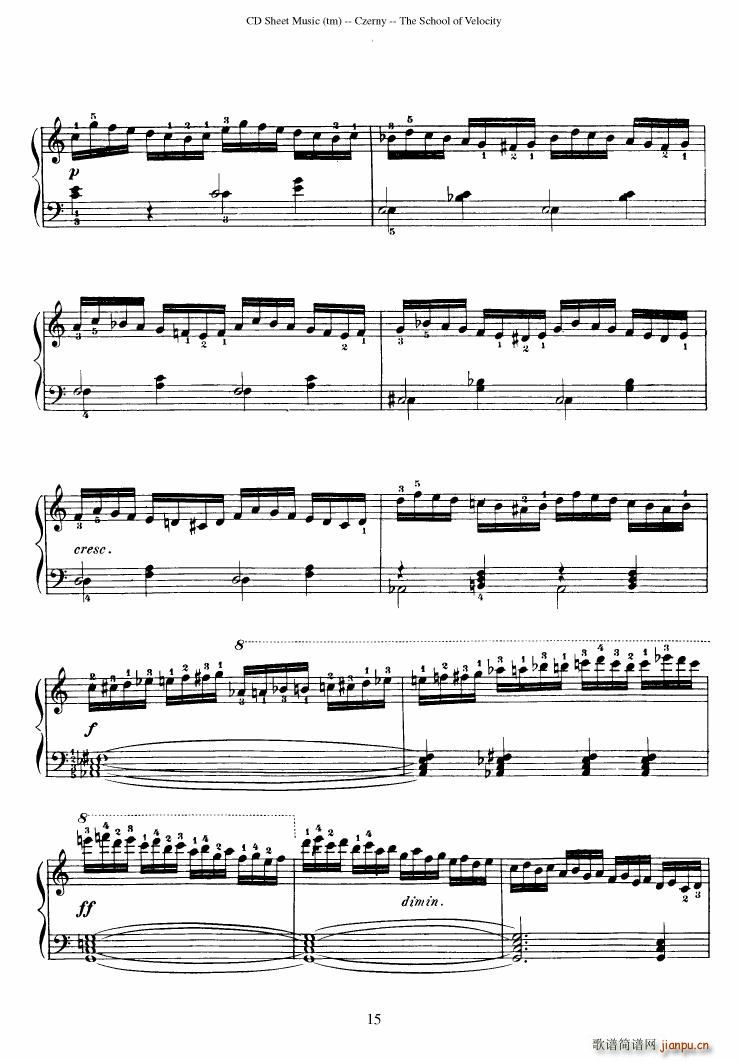 Czerny op 226 Fantasie f Moll 4H()33