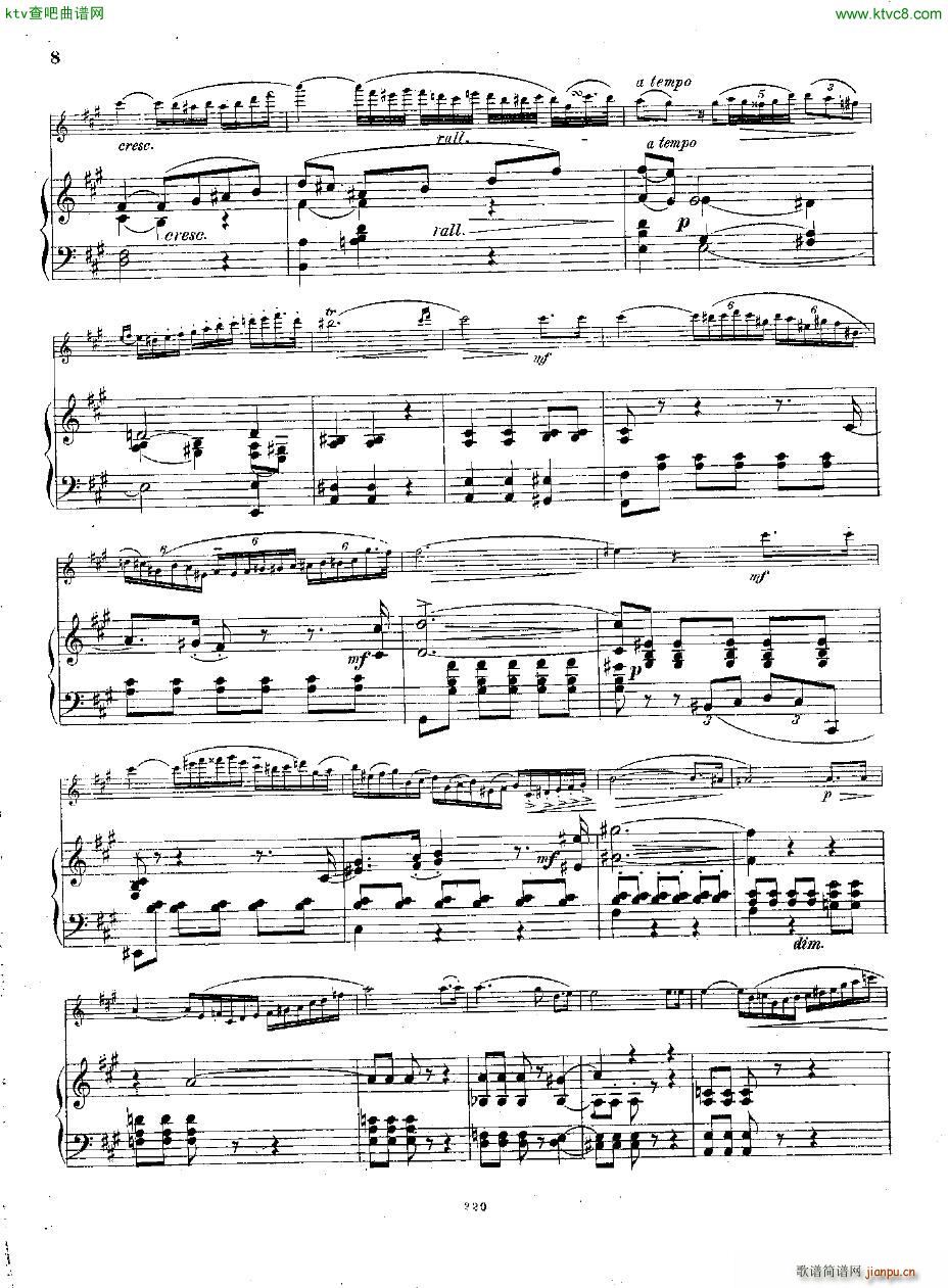 Andersen op 2 Ungarische Fantasie fl pno()8