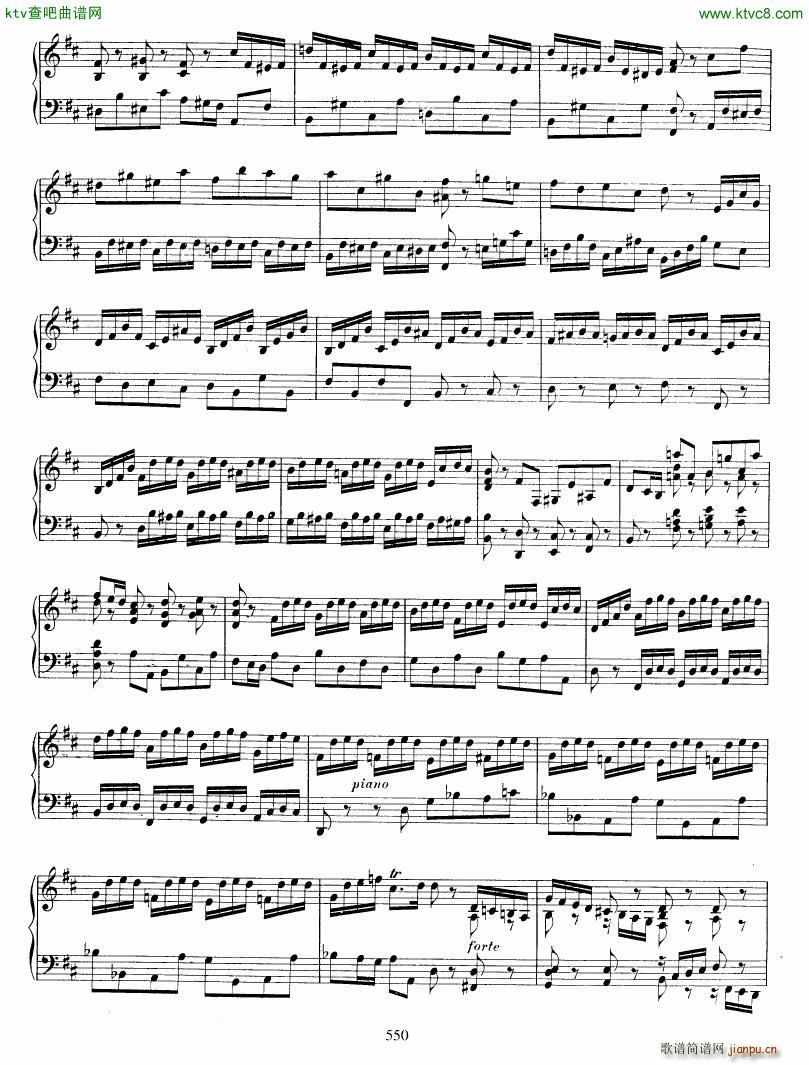 Bach JS BWV 912 Toccata in D()3