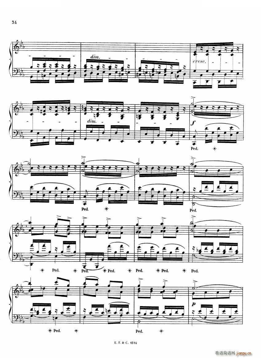 Chaminade 6 Etudes Op35 һ 6 Etudes Op35 һ(ʮּ)34