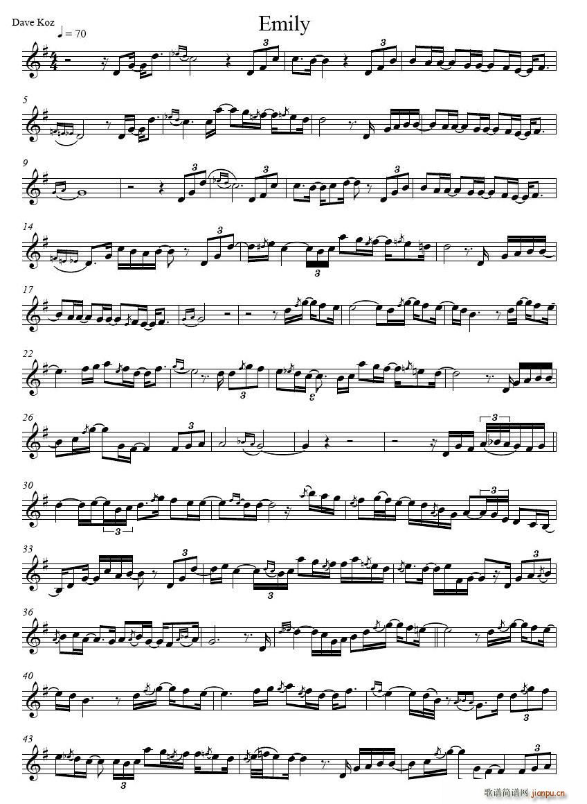 Dave Koz - Emily(ʮּ)1