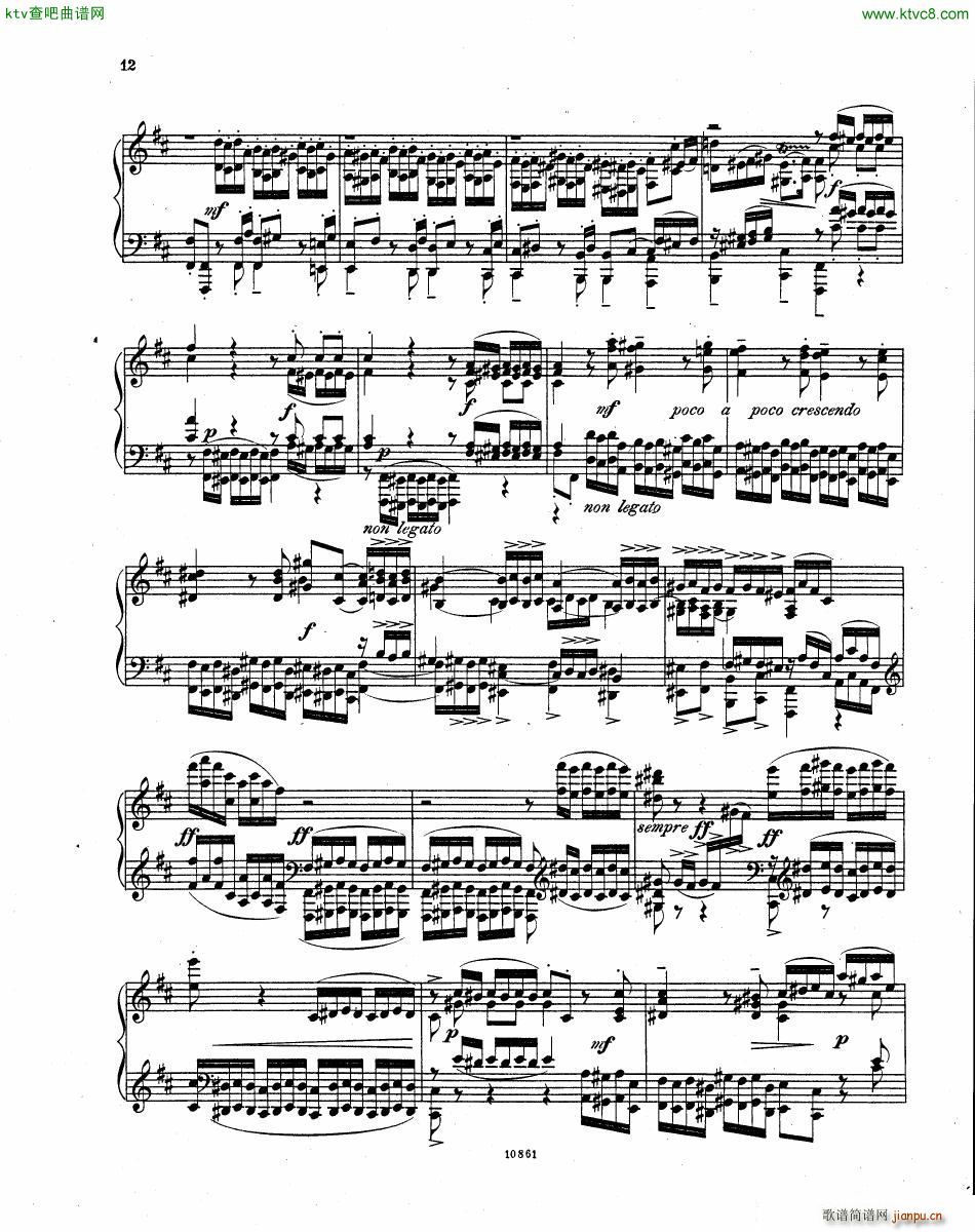 Bach JS BWV 532 Prelude and Fugue in D()12