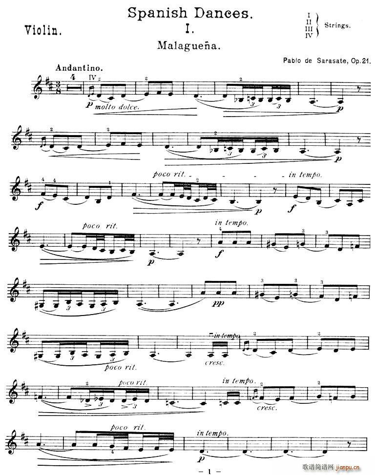 Spanish Dances(ʮּ)1