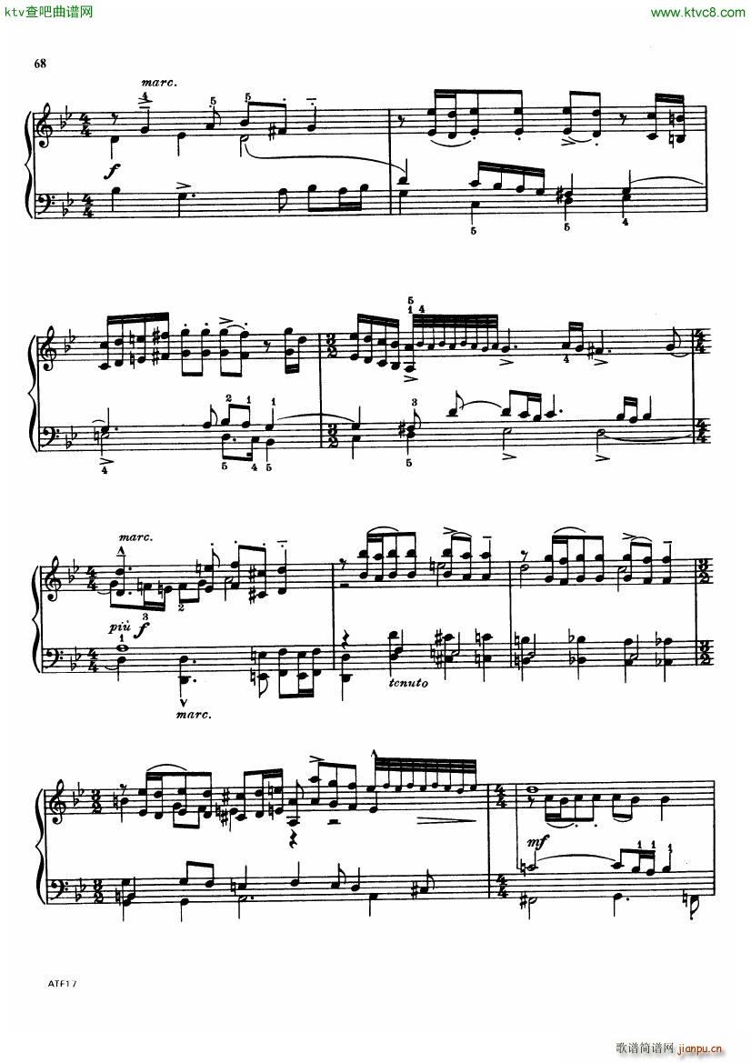 Frescobaldi Arr Bartok Fuga In G Piano Solo()3