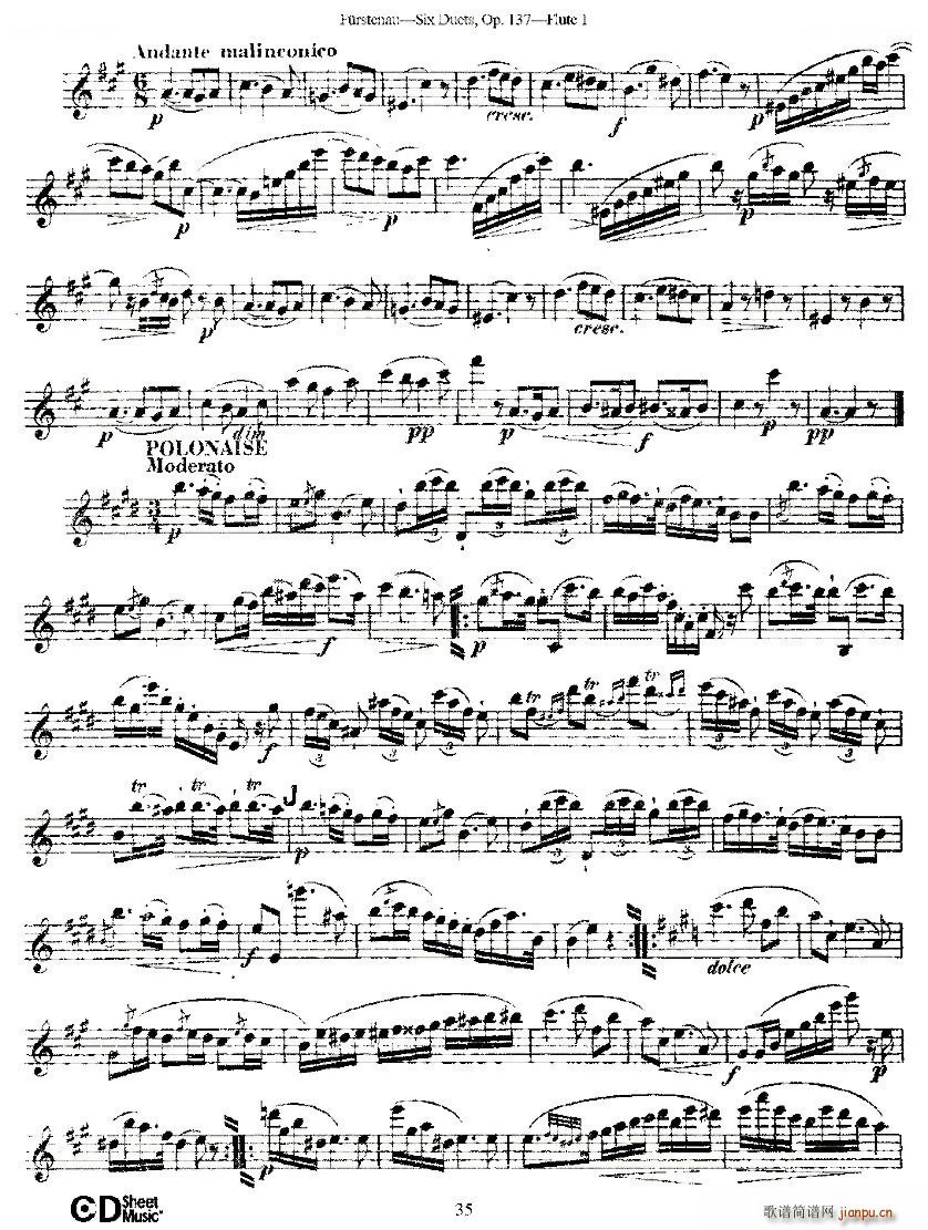 Six Duets Op 137 ֮  Ʒ 137 ͭ()5