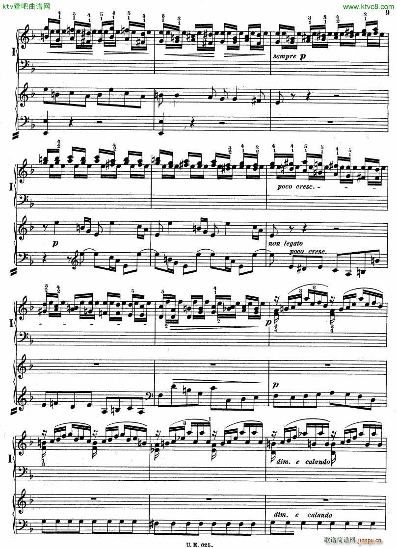Bach JS BWV 1052 Keyboard Concerto in d ed R ntgen()9
