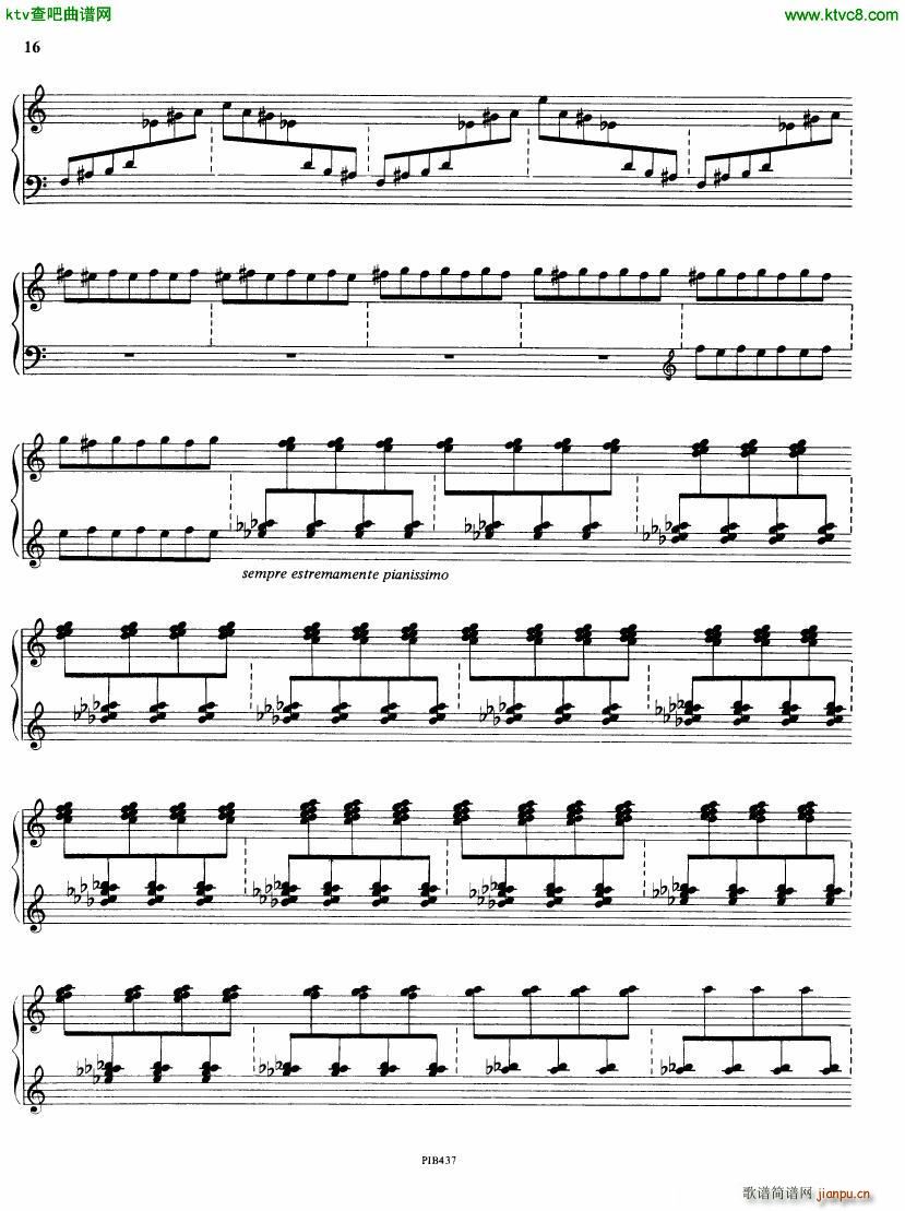 Ginastera op 53 Sonata No 2()16