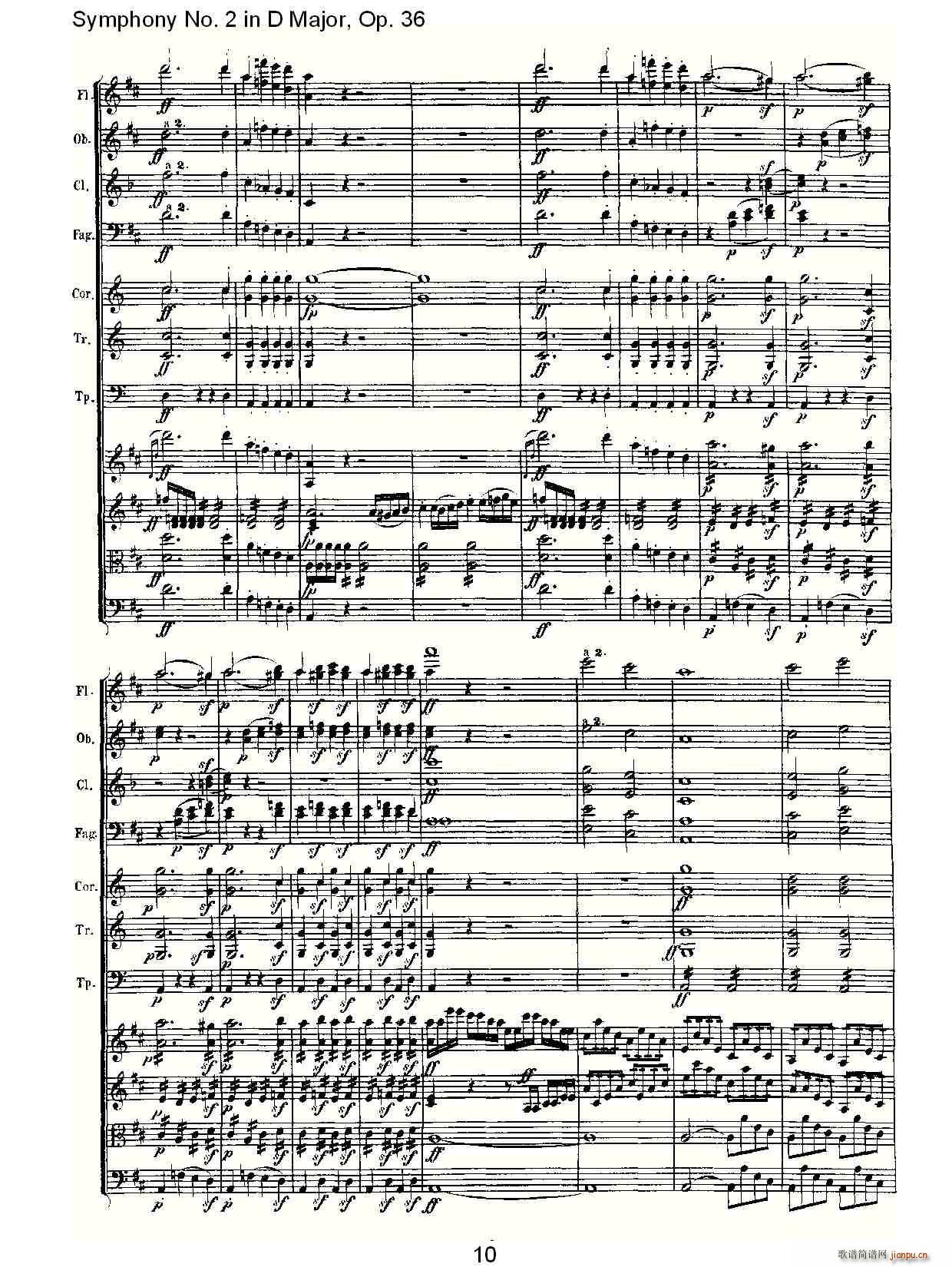Symphony No. 2 in D Major, Op. 36(ʮּ)10