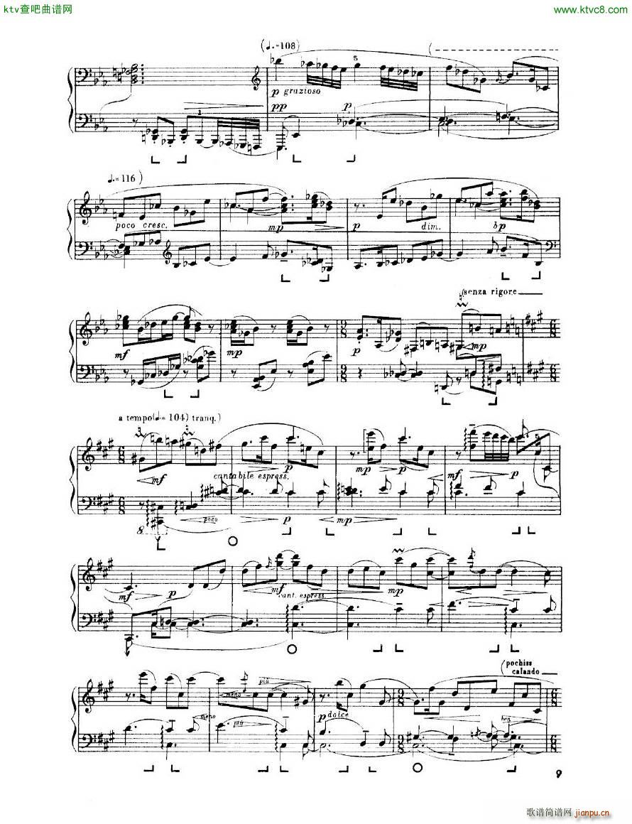 Enescu op 24 No 3 Piano sonata No 3()9