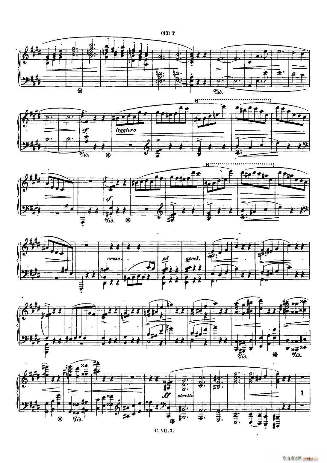 Ф г Chopin Scherzo No 4 E Op 54()6