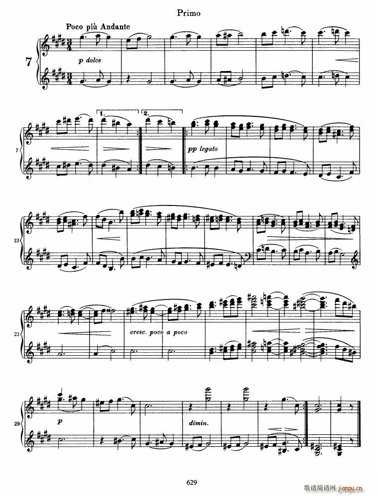 Brahms op 39 Waltzes()11