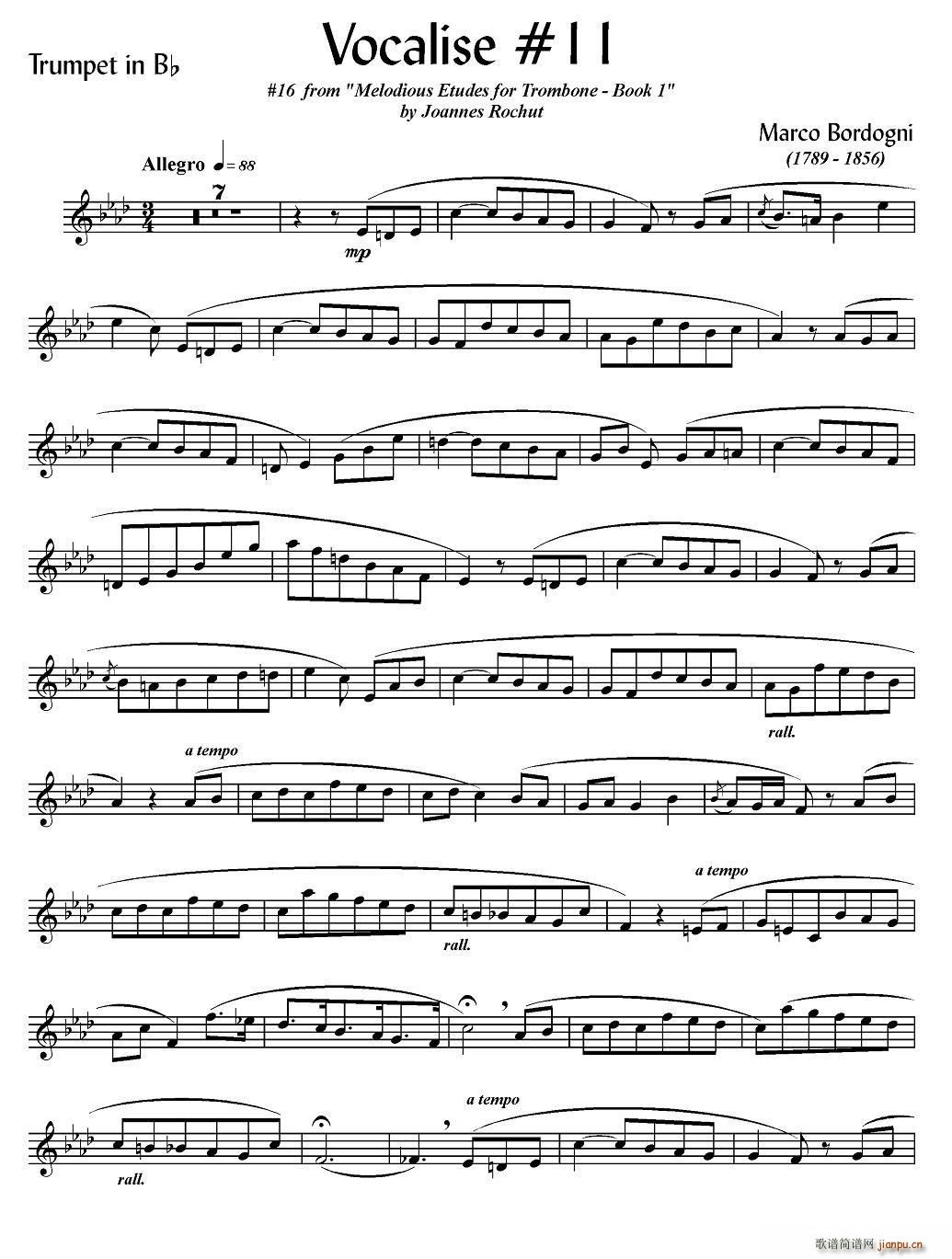 Bordogni Vocalise 11 С ͭ(ʮּ)1