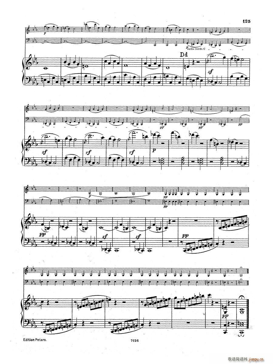 Beethoven op 1 no 3 Piano Trio()37