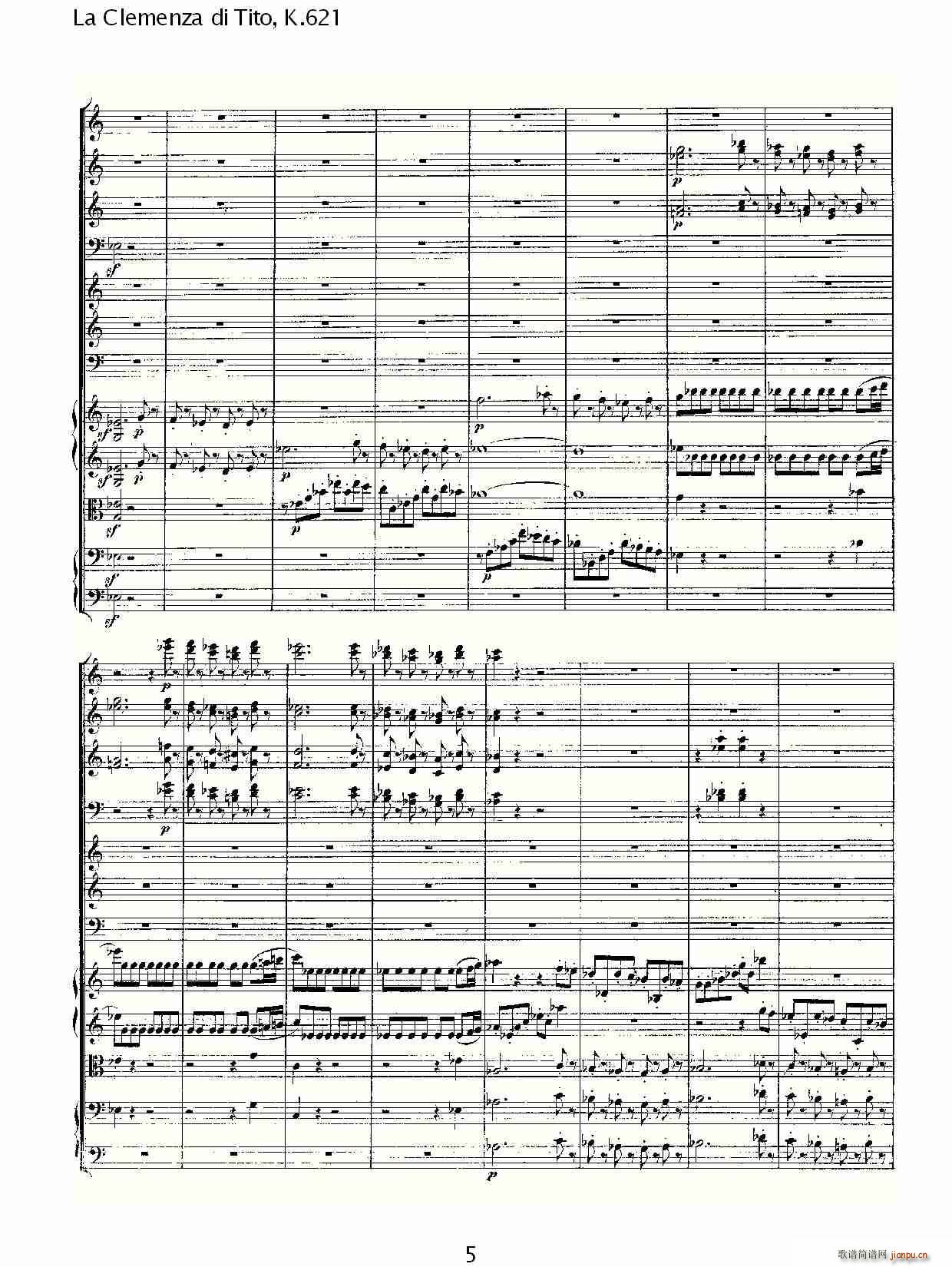 La Clemenza di Tito,K.621(ʮּ)5