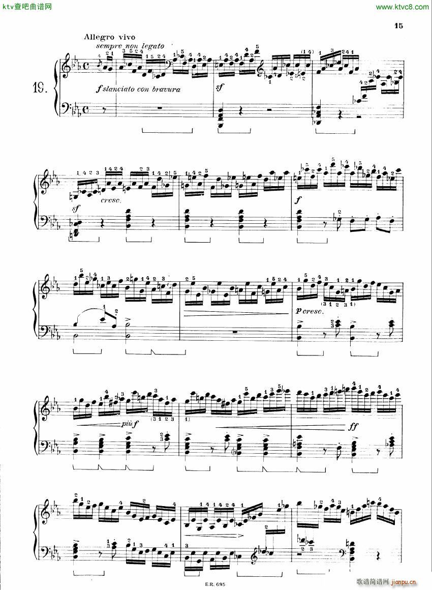 Busoni op37 Twenty Four Preludes ()7
