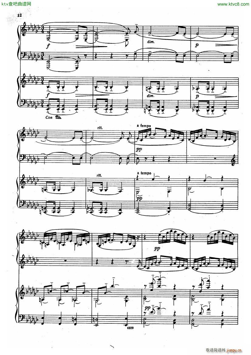 Guastavino Romance For 2 Pianos()21