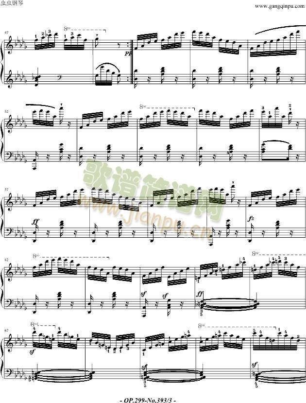 车尔尼299-39(钢琴谱)3