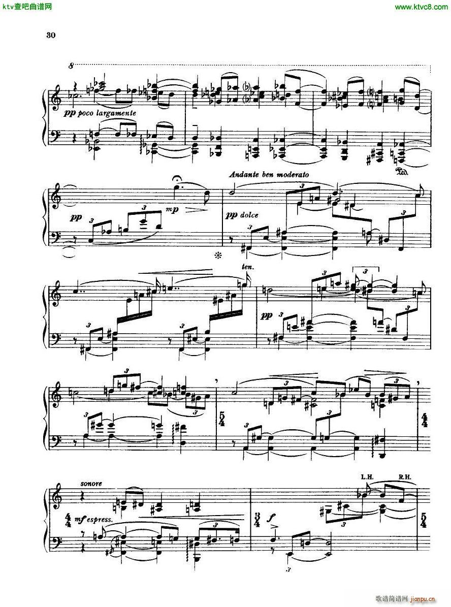 Bridge H160 Piano Sonata 1923 4()30