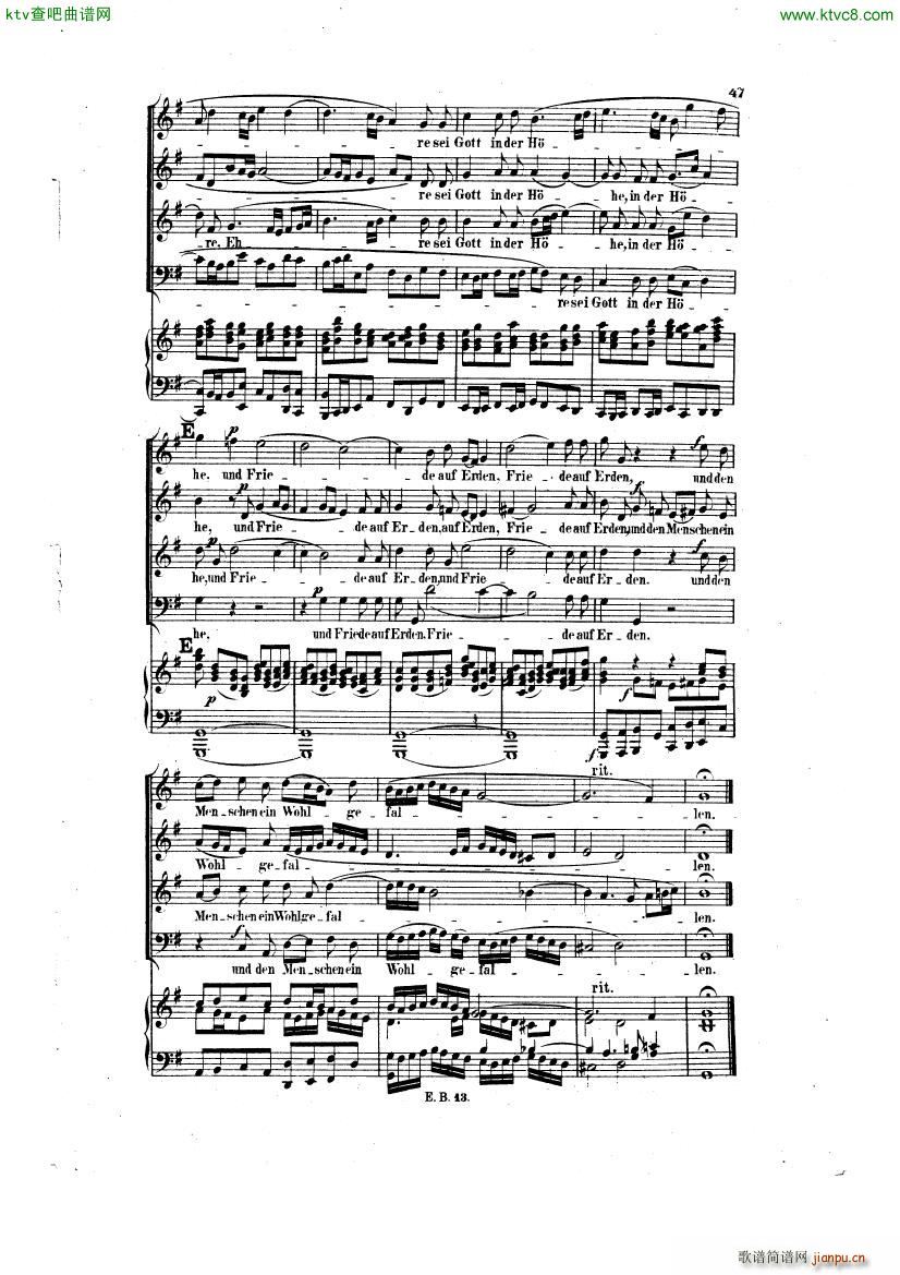 Bach JS BWV 248 Christmas Oratorio No 19 23()11