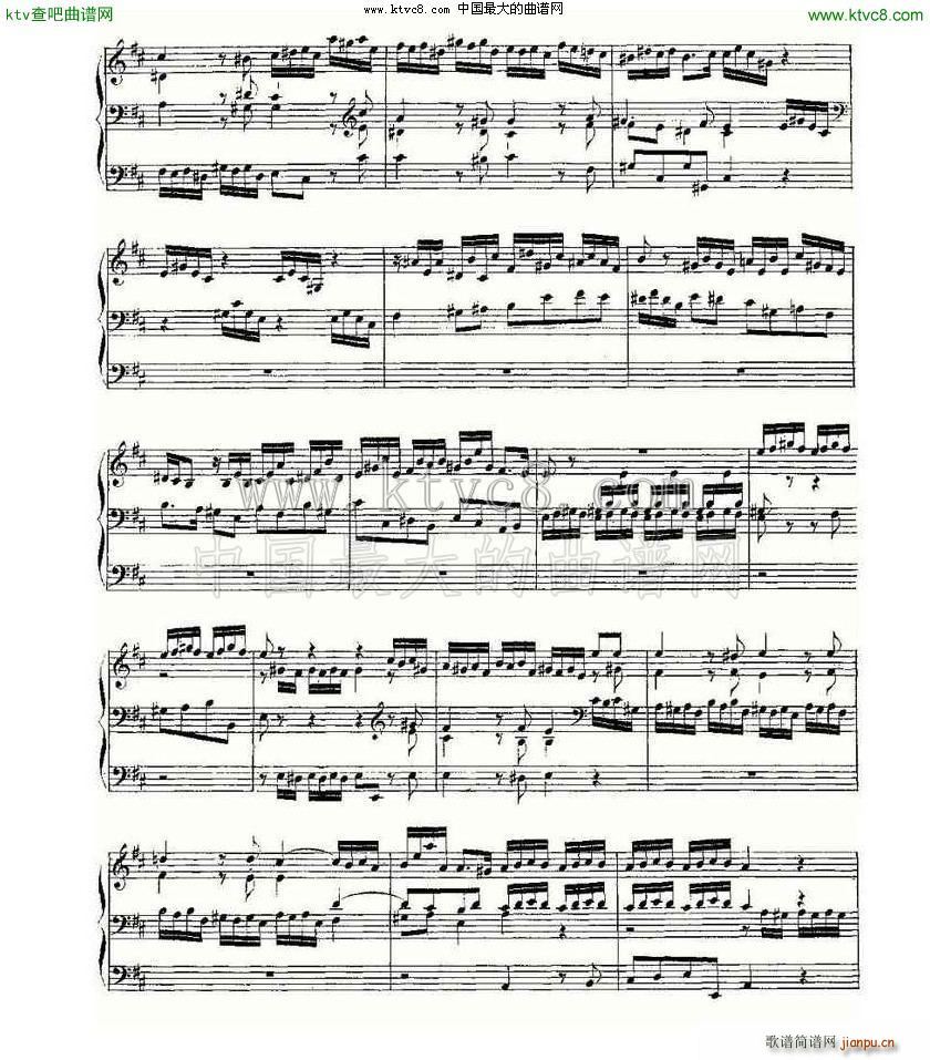 Prelude and Fugue in D Major BWV 532 ܷ(ʮּ)10