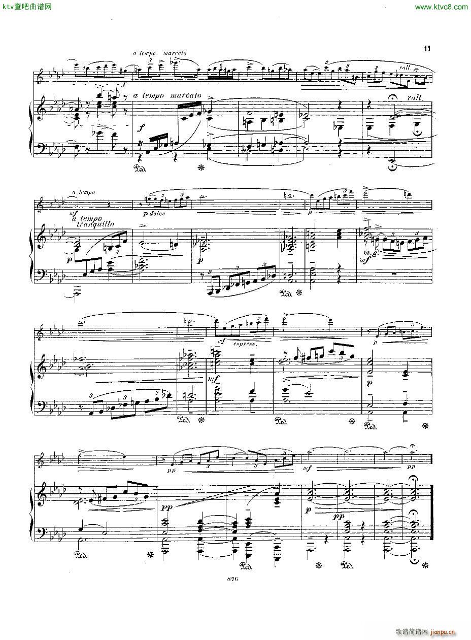 Andersen op 54 Deuxieme Impromptu fl pno()10
