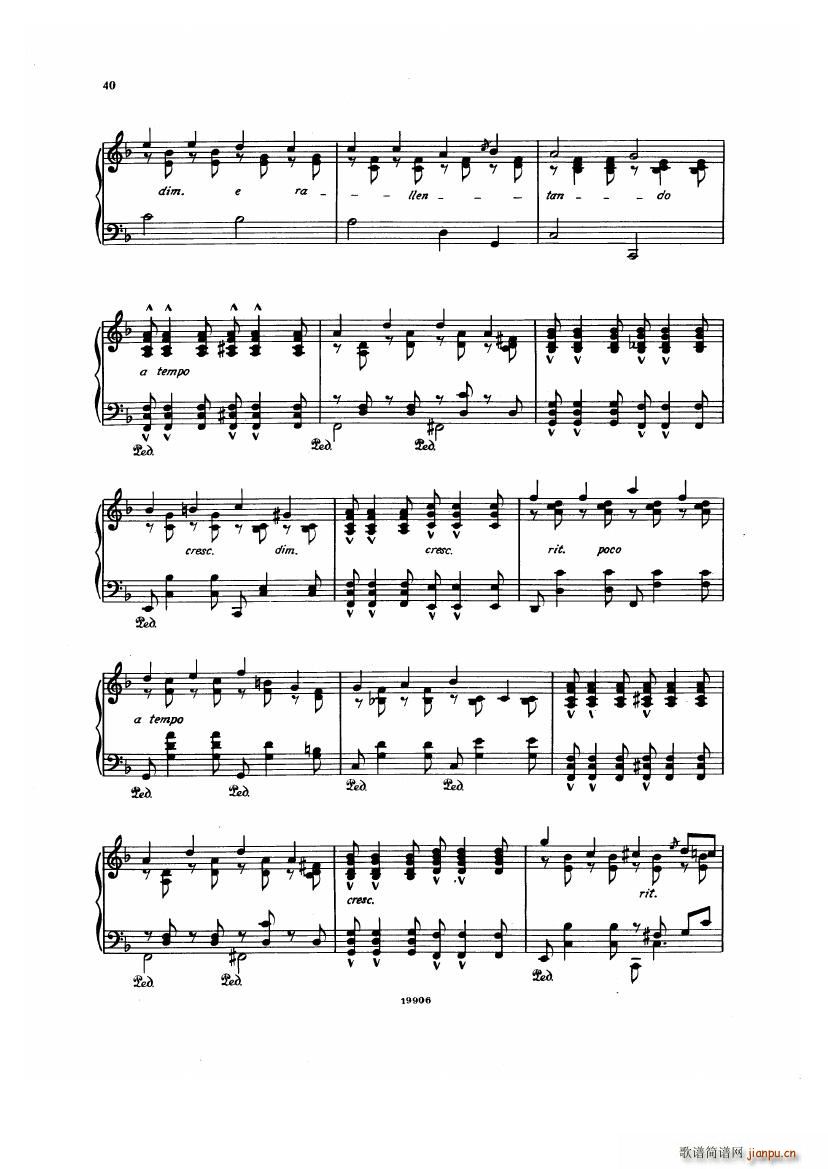 Albeniz op 65 Etudes no 1 7()40