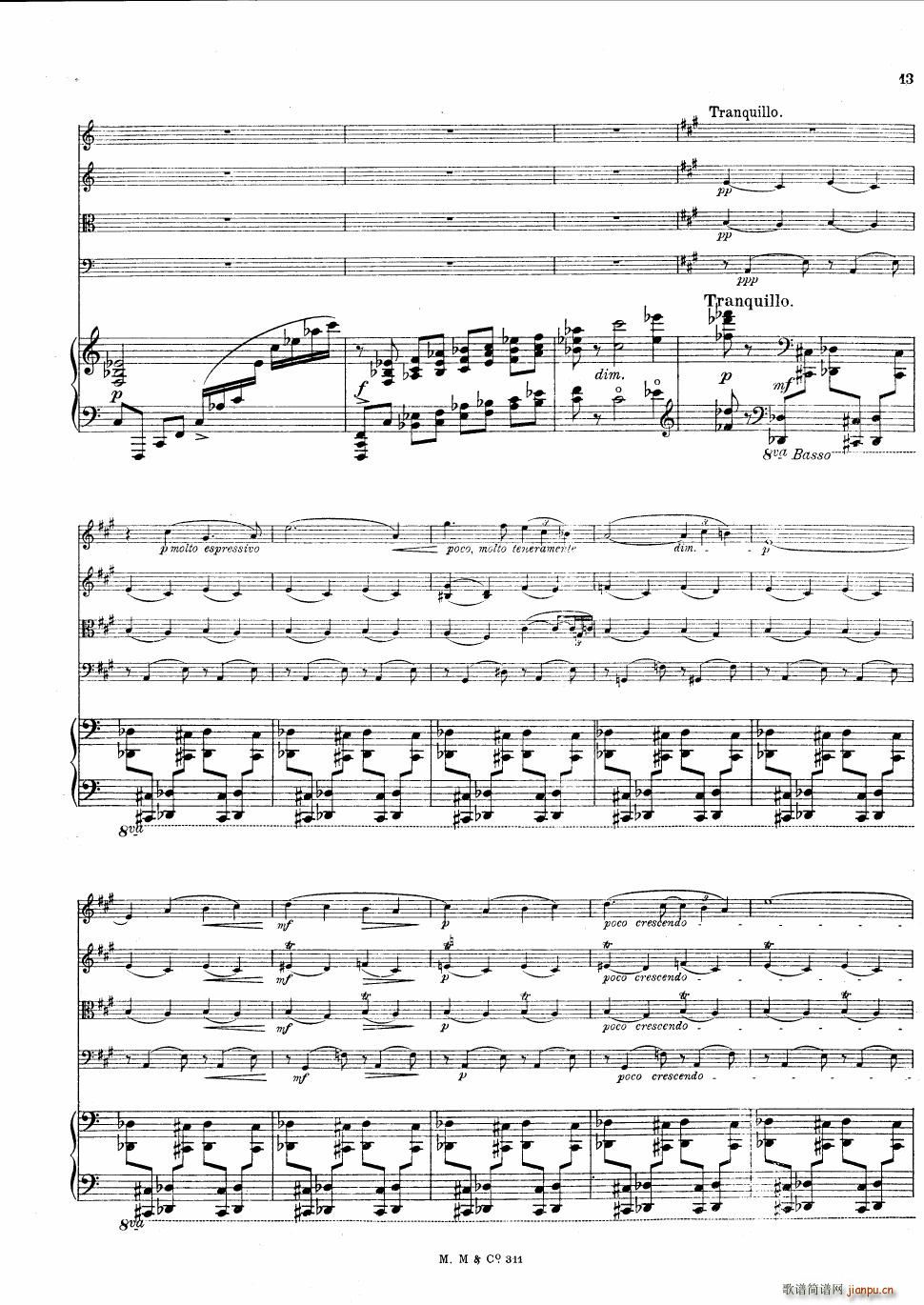 Bax Quintet for Harp and Strings()13