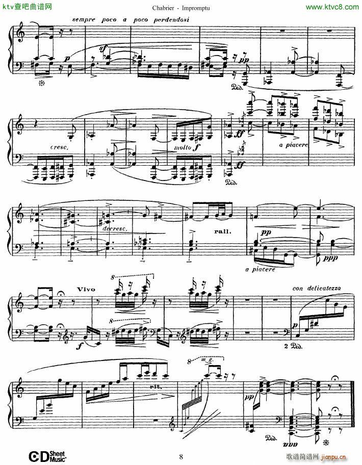 Chabrier Impromptu()8