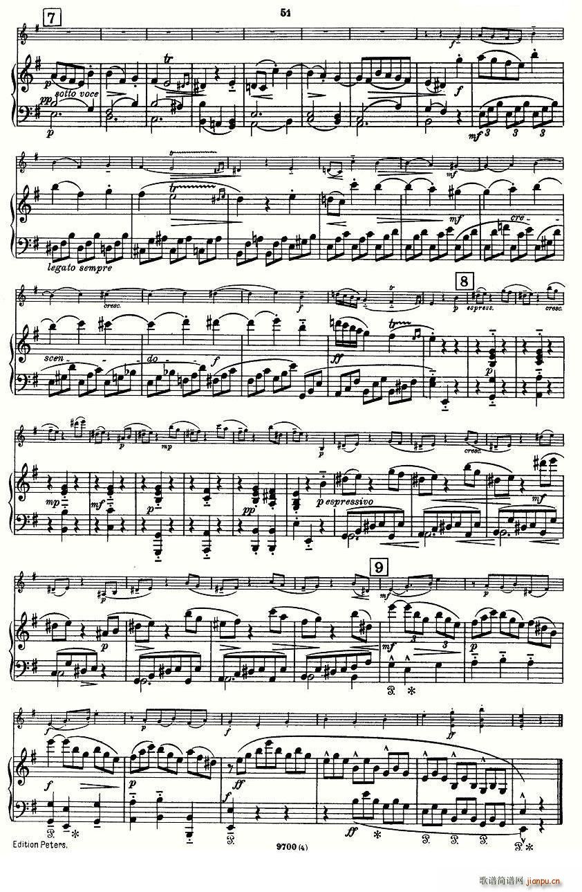 Mozart Violin Sonata No 4 KV 304 С(С)10