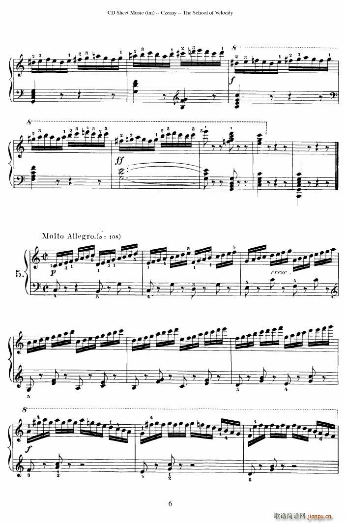 Czerny op 226 Fantasie f Moll 4H()24