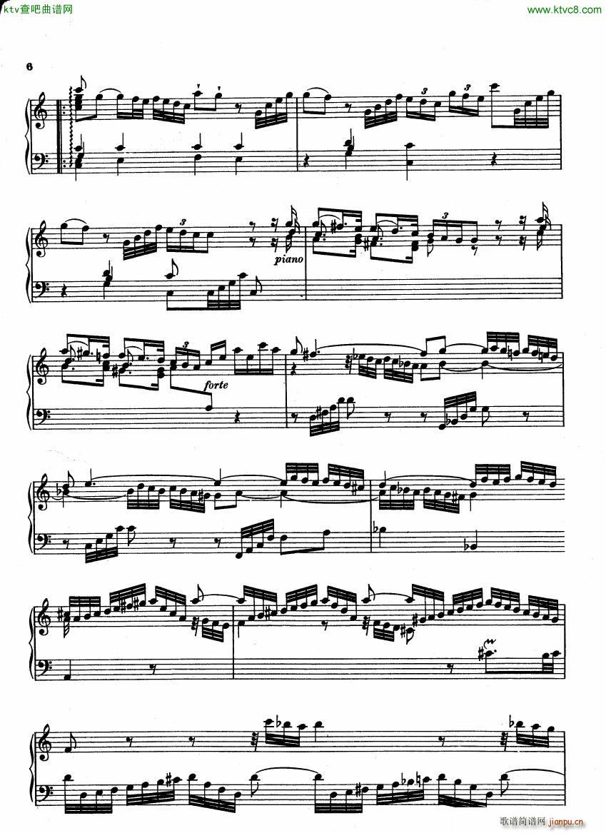 Bach CPE 6 Wurttemberg Sonatas()3