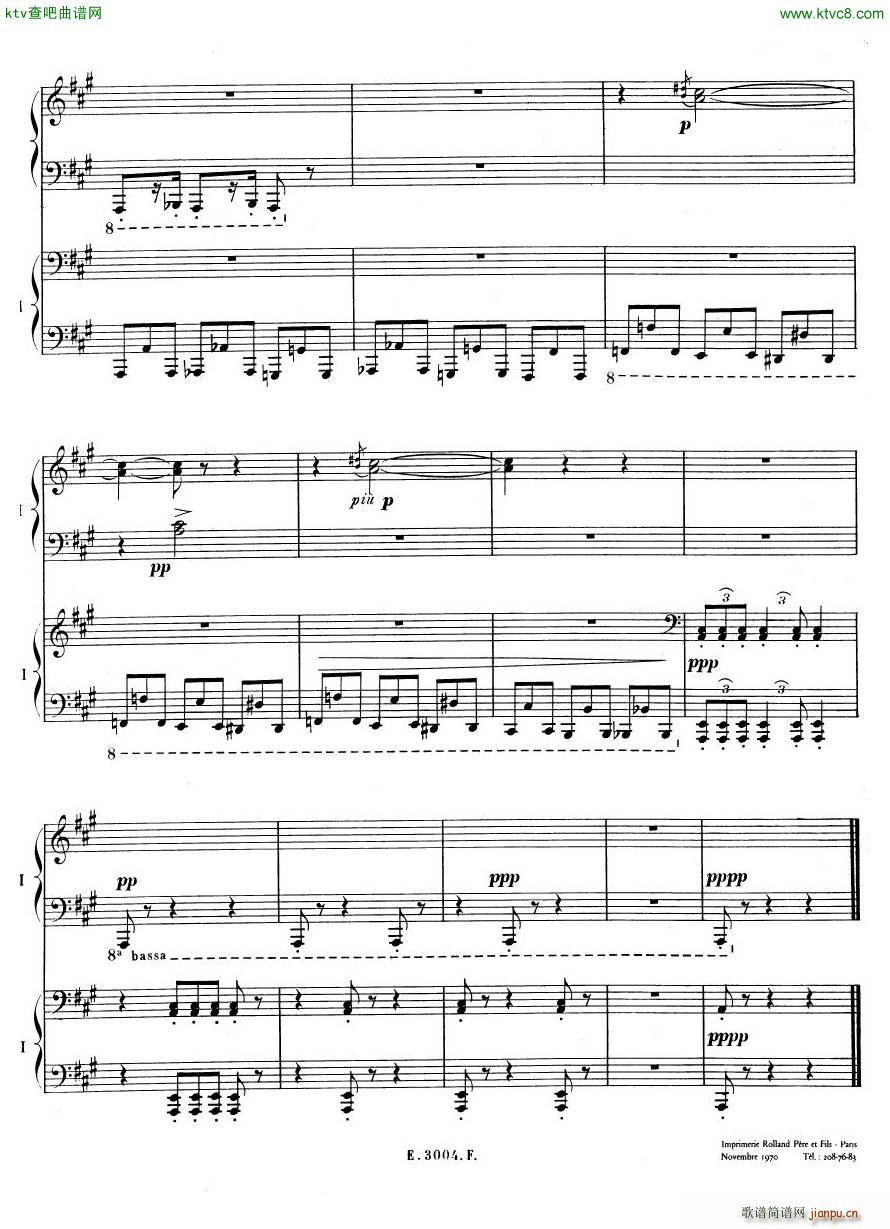 Debussy Ravel 3 Nocturnes 2pno()31