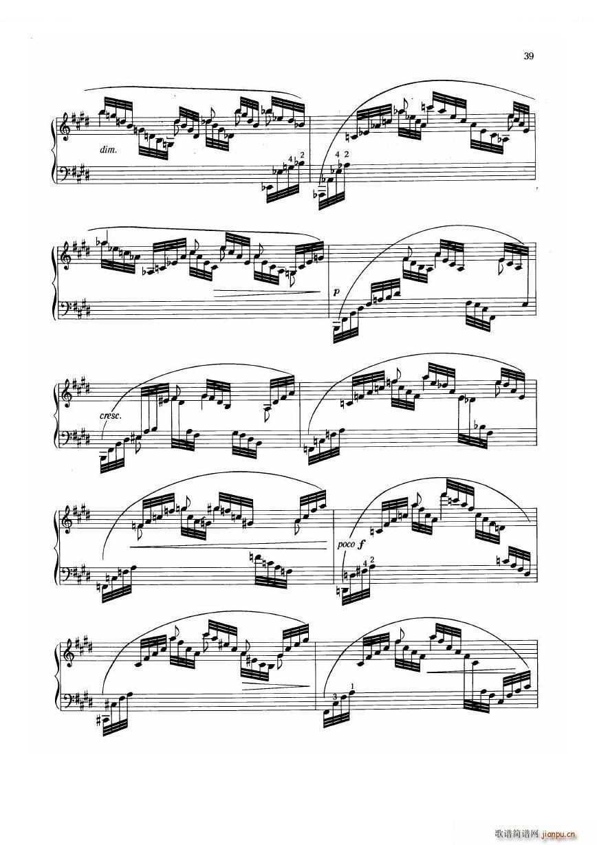 Dohnanyi Etude Op 28 5 5(ʮּ)5