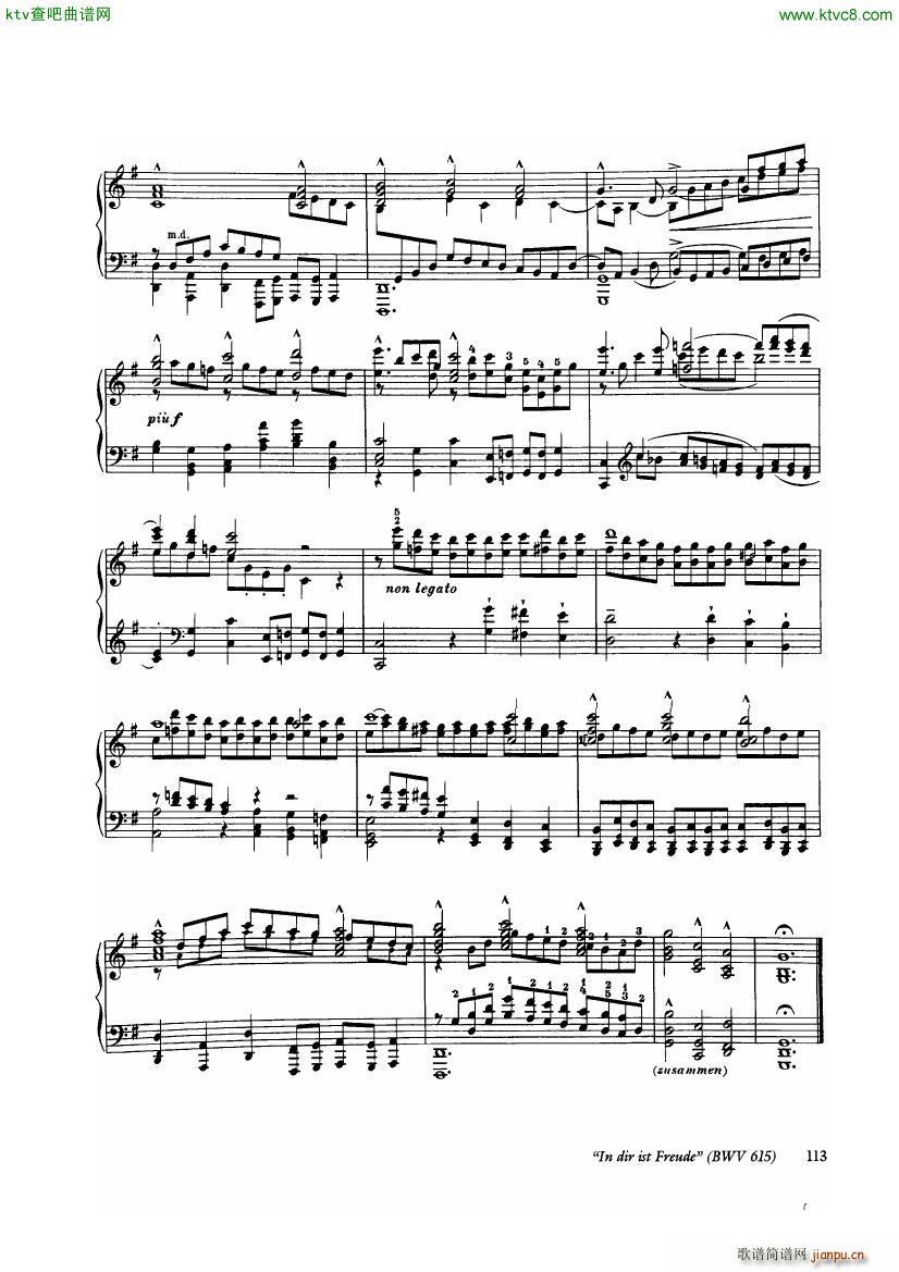 Bach Busoni Ten Chorale Preludes()27