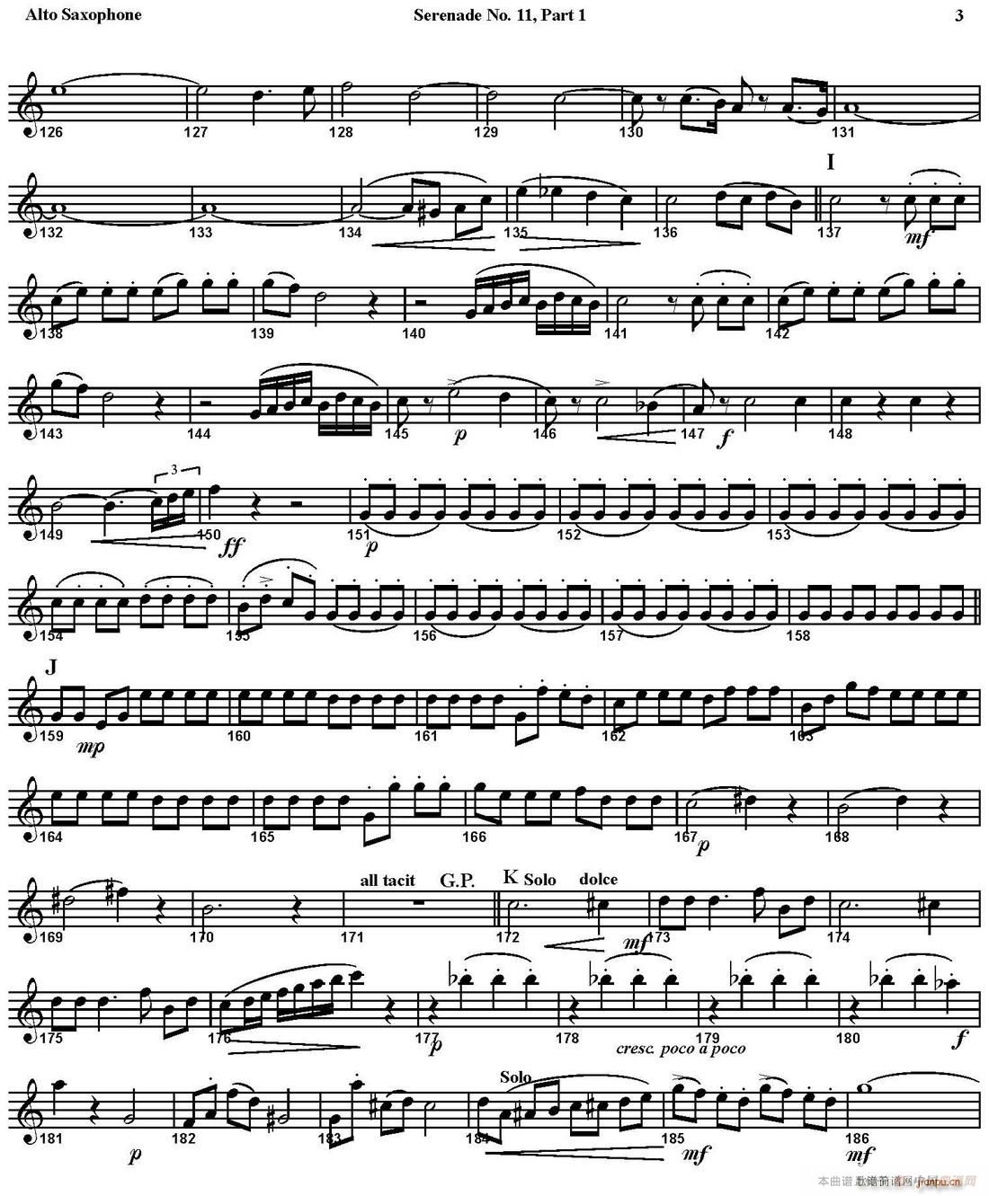 SERENADE No 11 in Eb K 375 Part 1  ˹()3