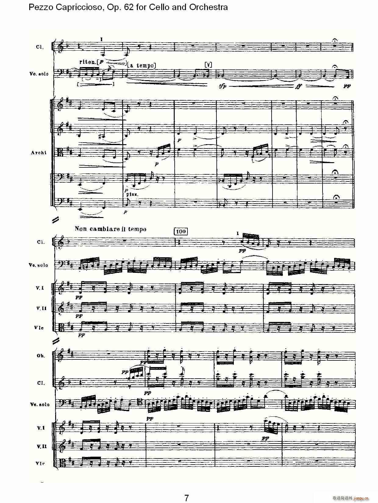 Pezzo Capriccioso, Op.62()7