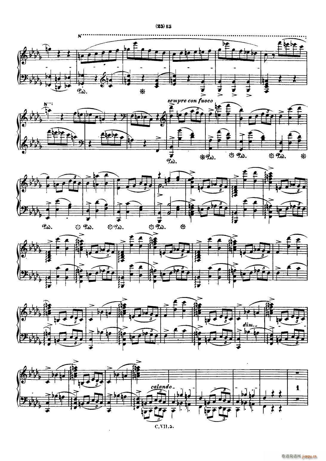 Ф г Chopin Scherzo No 2 bС Op 31()12