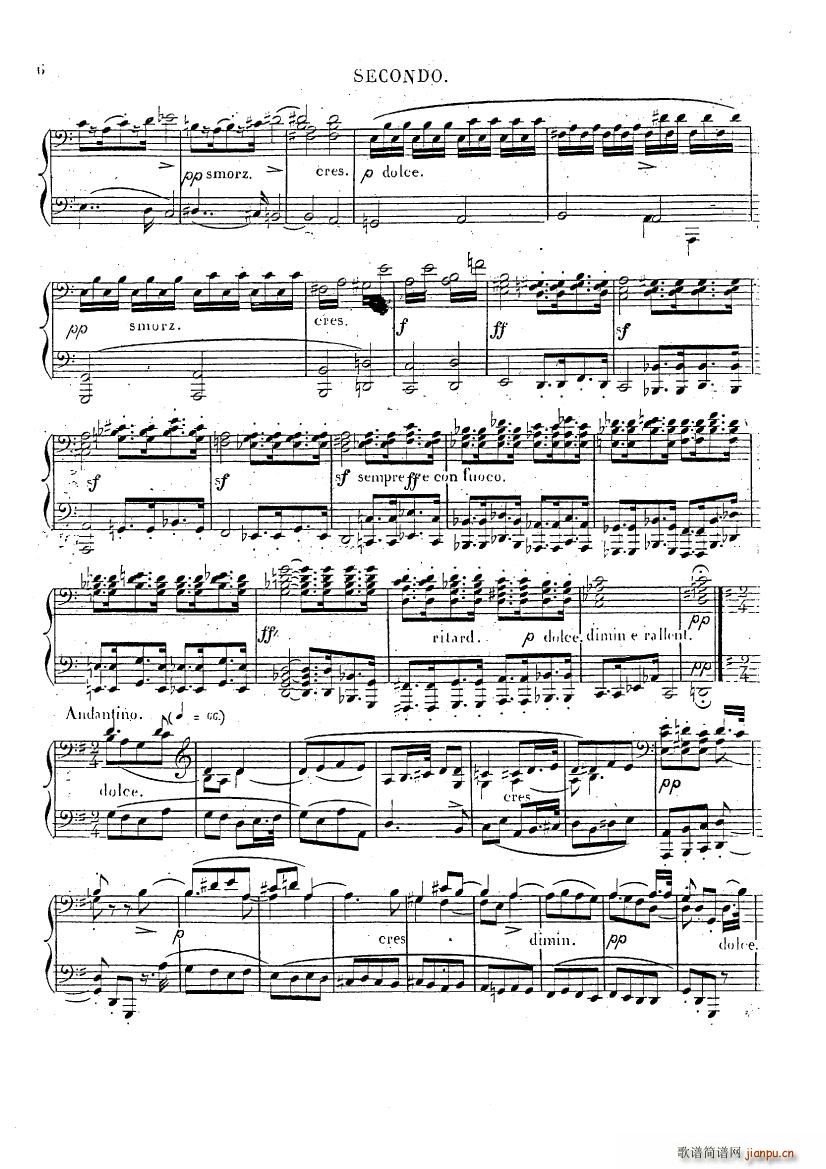 Czerny op 226 Fantasie f Moll 4H()5