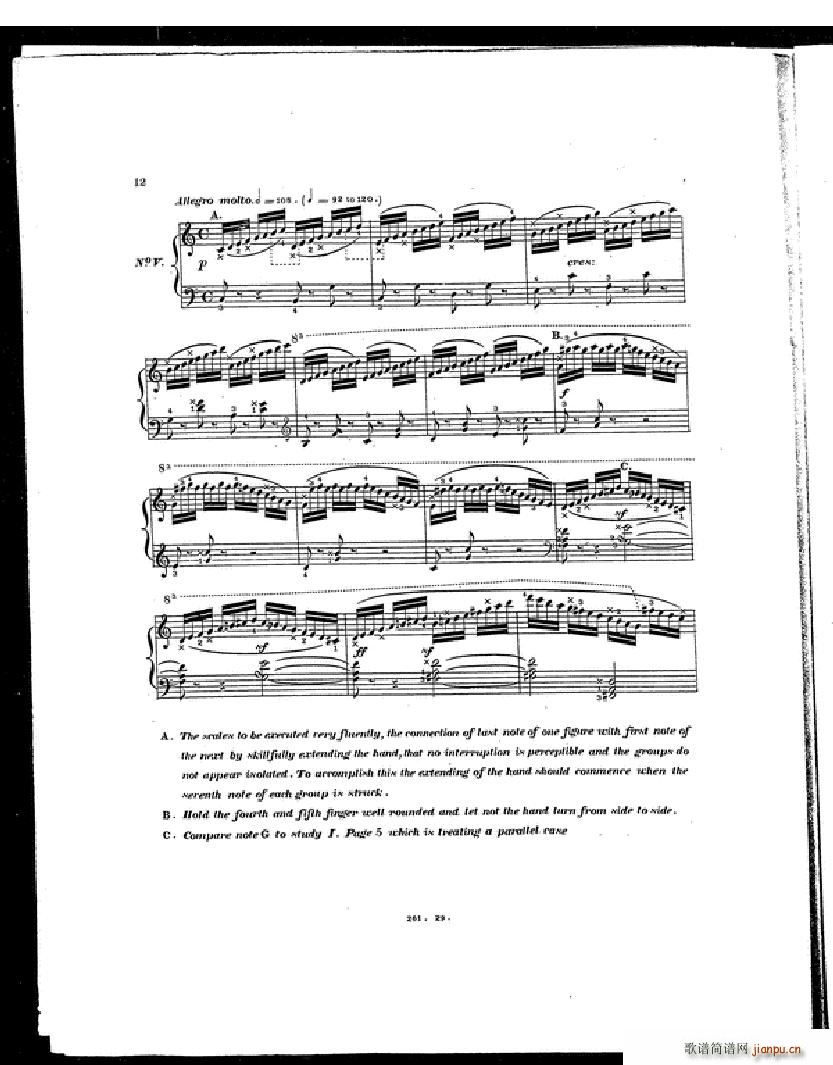 Czerny Etudes de la Velocite()9