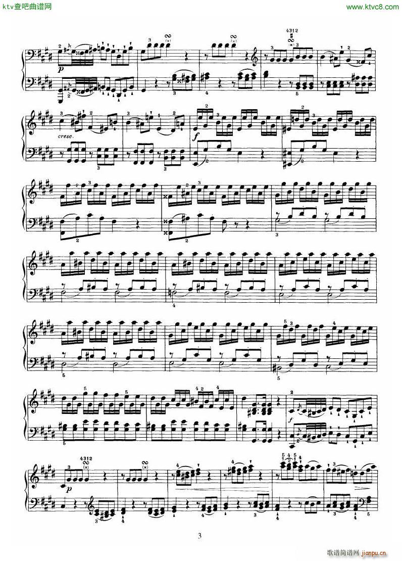 Haydn Piano Sonata No 36 In C()3