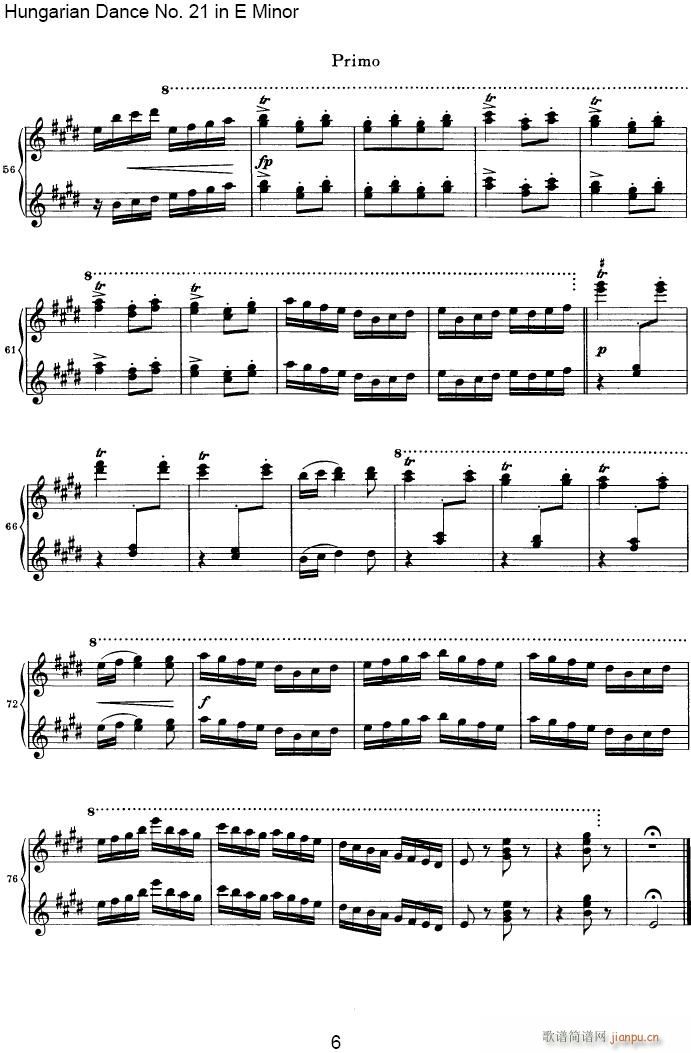 Dance?NO.21in?E?Minor6()6
