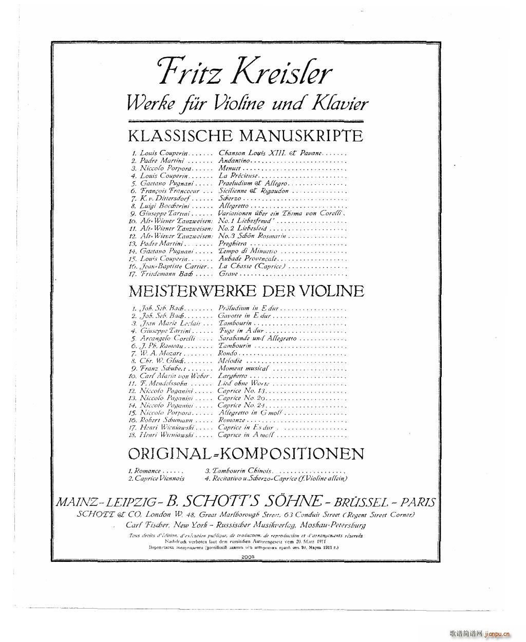 Bowen Humoresque for violin and piano()24