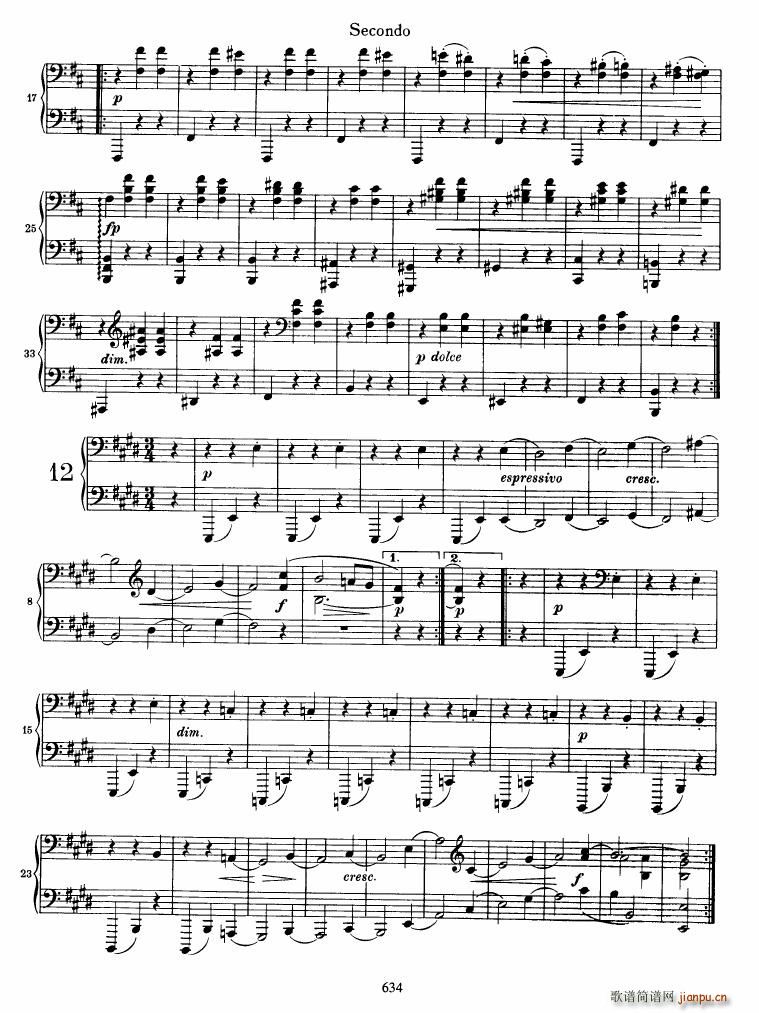 Brahms op 39 Waltzes()16