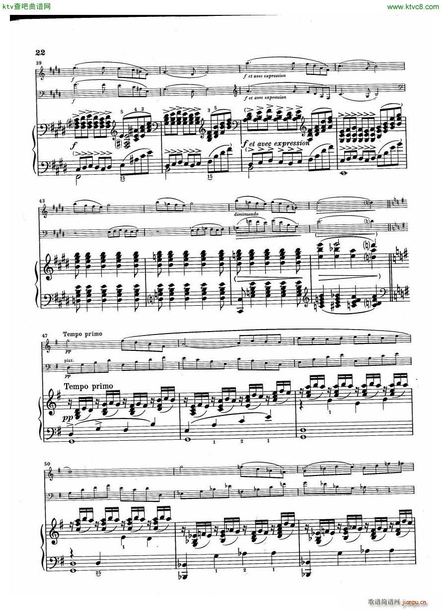 Debussy Trio en Sol()22